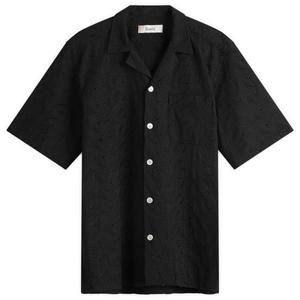 Рубашка с узором «пейсли» от Leo Foret, черный