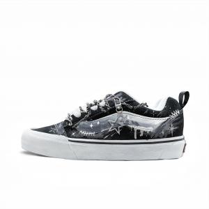 Vans Knu Skool Abrasion Resistant Low top Skateboard Shoes Unisex Gray