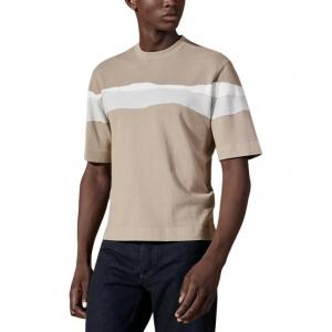 Футболка мужская песочно-желтая Hermes, желтый