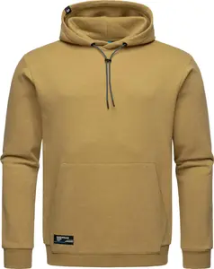 Толстовка в стиле рэгвир "Arrwen", уютная мужская толстовка с регулируемым капюшоном Ragwear, коричневый