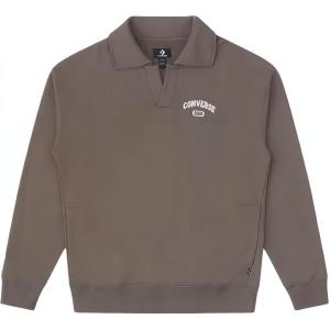 Converse Унисекс худи коричневого цвета