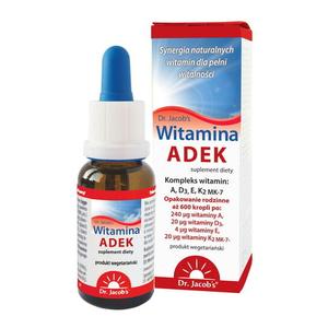 Dr. Jacob's, Витамин АДЕК капли, 20 мл