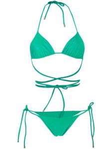 Manokhi бикини с завязками, зеленый