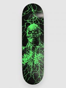 Дека для скейтборда Santa Cruz X Stranger Things Vecna 8.5″ Skateboard, black/green