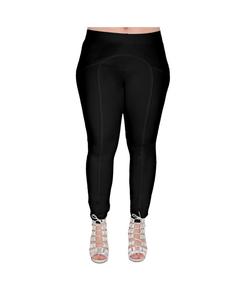 Узкие леггинсы из эластичного трикотажа цвета слоновой кости больших размеров Standards & Practices, Black