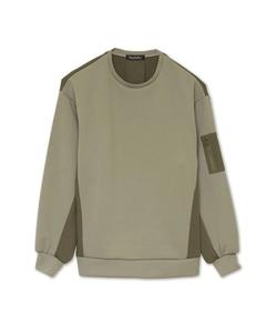 TORNADO MART∴Пуловер с двойным атласным переливом