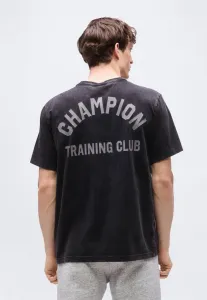 Футболка с графическим принтом и свободным кроем ring side Champion, Black