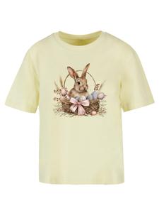 Футболка F4NT4STIC Osterhasen Korb Dekor, Pastel yellow