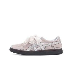 Onitsuka Tiger Advanti устойчивые к истиранию низкие кроссовки для скейтбординга unisex orange silver