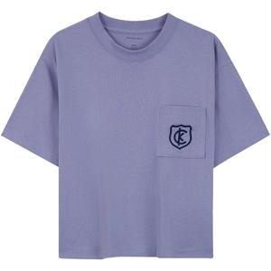 Футболка SS25 женская Calvin Klein, фиолетовый