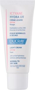 Увлажняющий крем Ictyane с легкой текстурой для нормальной и сухой кожи SPF 30 Ducray, 40 мл