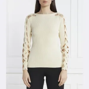 Свитер обычного кроя Liviana Conti, бежевый