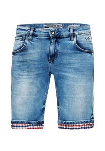Джинсовые шорты Stanley с эффектной клеткой RUSTY NEAL, синий