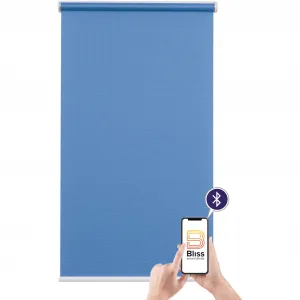 Электрические рулонные шторы Sunlines «Мозаика», непрозрачные, с отверстием, свободно висящие, с управлением через приложение через Bluetooth, с аккумулятором и двигателем, белый стержень