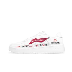 Li Ning Floating Boat Slip Resistant Height Increasing Low top Skateboard Shoes Men's Li-Ning, fiery красный code