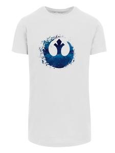 Футболка F4NT4STIC Star Wars Rise Of Skywalker Rebellen Logo Wave, белый