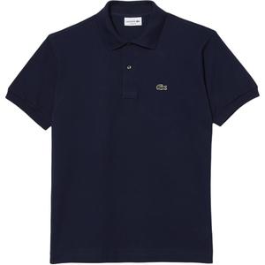 Вышитая поло LACOSTE, синий