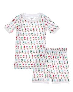 Короткий пижамный комплект Ro's Garden Tulips, цвет multi