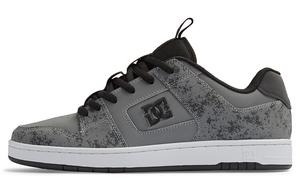 Кроссовки DC Shoes Skateboarding Shoes Unisex Low-top White, темно-серый