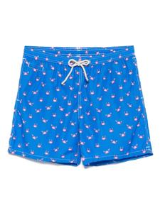 Плавки-шорты с графическим принтом MC2 Saint Barth, синий