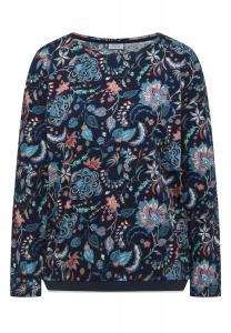 CECIL Лонгслив в цвете Night Blue