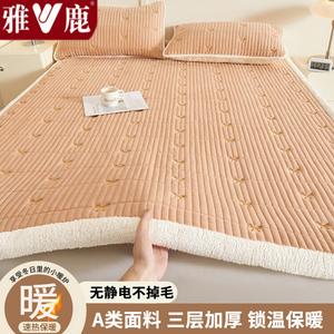 Yalu Наматрасник из велюра 90х200 см, теплый, цвет Butterfly Khaki