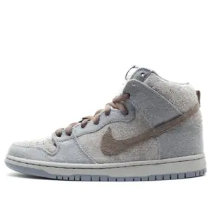 Кроссовки sb dunk high premium Nike, серый