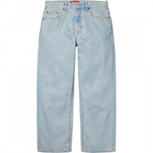 Мешковатые джинсы Supreme, индиго