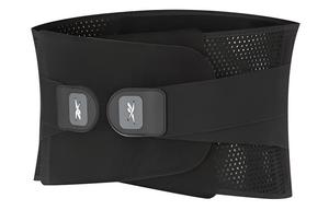 Корсет для поддержки спины Elastane, Nylon Фитнес, Бег, Бадминтон Unisex Reebok, черный