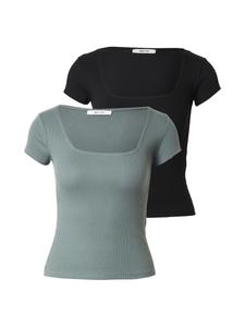 Рубашка ABOUT YOU Lil, темно-зеленый/черный