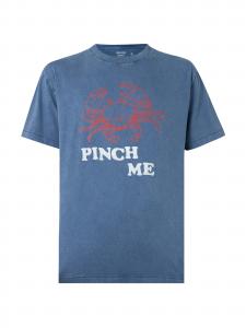 HOLLISTER Футболка в дымчато-голубом цвете