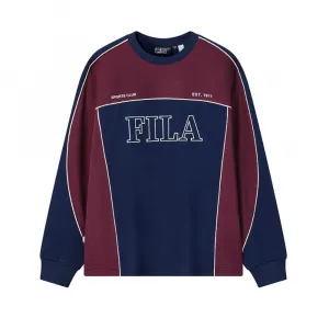 ORIGINALE Свитшот мужской темный инк-блю FILA, темно-ink синий