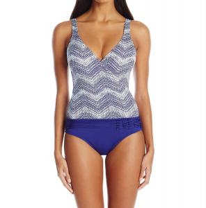 Слитный купальник Gisele Surplice в Bad Gisele Badgley Mischka