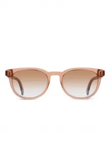Солнцезащитные очки в круглой оправе Paul Smith, коричневый