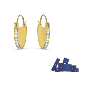 Серьги с имбирем Women's Swarovski, золотой