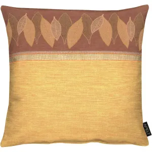 Декоративная подушка 2719 Чехол для подушки без наполнителя, 1 штука Apelt, Orange/terrakotta + gemustert