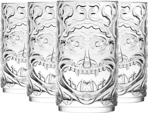 Стаканы для виски Tiki Etruria - 460 мл - упаковка из 4 шт. RCR Crystal