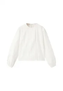 Детская блузка Mango Kids, Off White