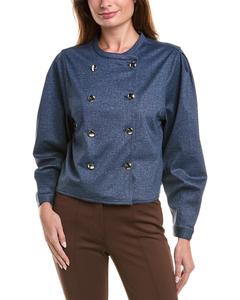 Двубортный пиджак Vince Camuto, синий