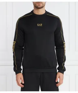 Толстовка Regular fit Ea7, черный