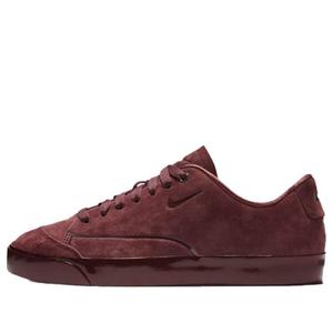 Кроссовки blazer city low suede 'burgundy ' Nike, бургундия