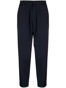 Зауженные брюки с эластичным поясом 4SDESIGNS, синий