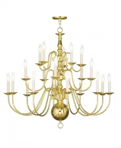 Люстра Вильямсбург Livex, gold