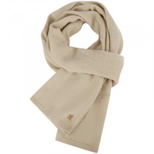 Tommy Hilfiger Кашемировый вязаный шарф женский, Khaki RBT