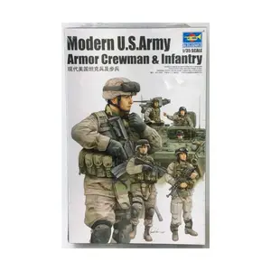 Современные бронетанковые экипажи и пехота армии США, Military Models (1:35) (Trumpeter Models)