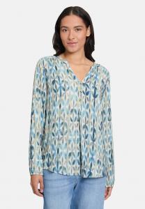 Блуза Cartoon Blouse, Blau/Beige/Blue