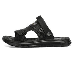 BOLE Пляжные сандалии мужские хаки-черные, цвет Black