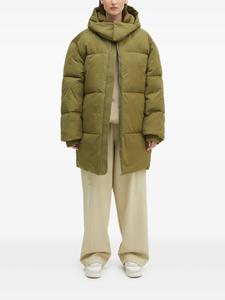 Пуховик с капюшоном Pangaia, зеленый