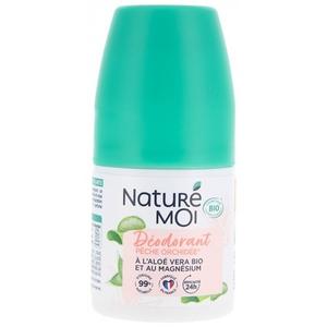 Дезодорант Nature Moi Peach Orchid Organic 50ml - 24-Hour Protection