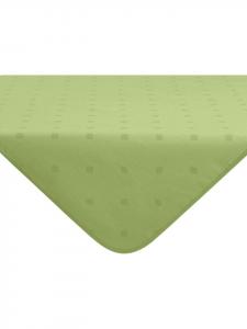 Erwin Müller Скатерть Neus из смесовой хлопчатобумажной ткани, зеленого цвета